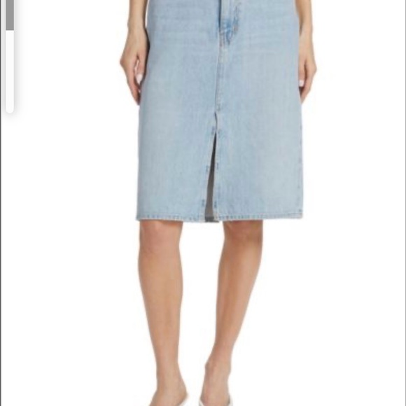 Derek lam 10 Crosby. Light Blue Denim Skirt - Picture 1 of 3